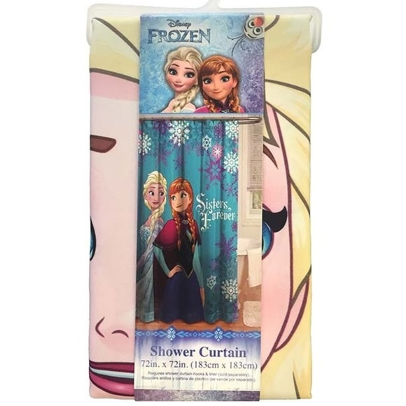 Disney - Frozen 72" x 72" Fabric Shower Curtain - Picture 1 of 2